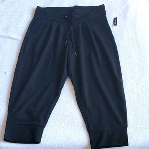NWT Adore Me Black Cropped Joggers